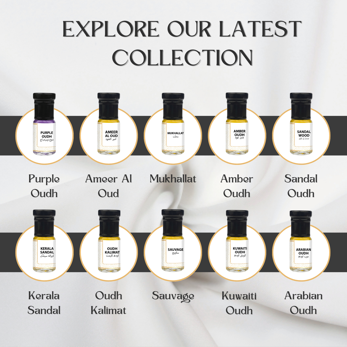 Kuwaiti Oudh Parfum Oil | Pure, Authentic & Undiluted