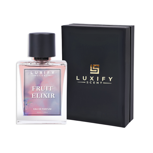 Fruit Elixir | Notes of Peach, Lily & Vanilla | Eau De Parfum | Unisex Fragrance | Luxury Gift Pack