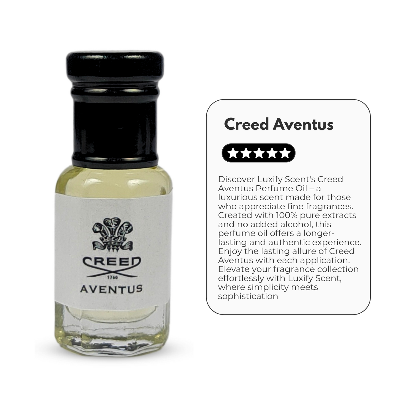 Creed Aventus Luxury Inspired Version | Pure Parfum Oil