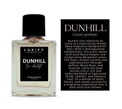 LUXIFY SCENT Dunhill Icon Absolute Perfume | SRK's Favorite Fragrance | Luxury Gift Pack