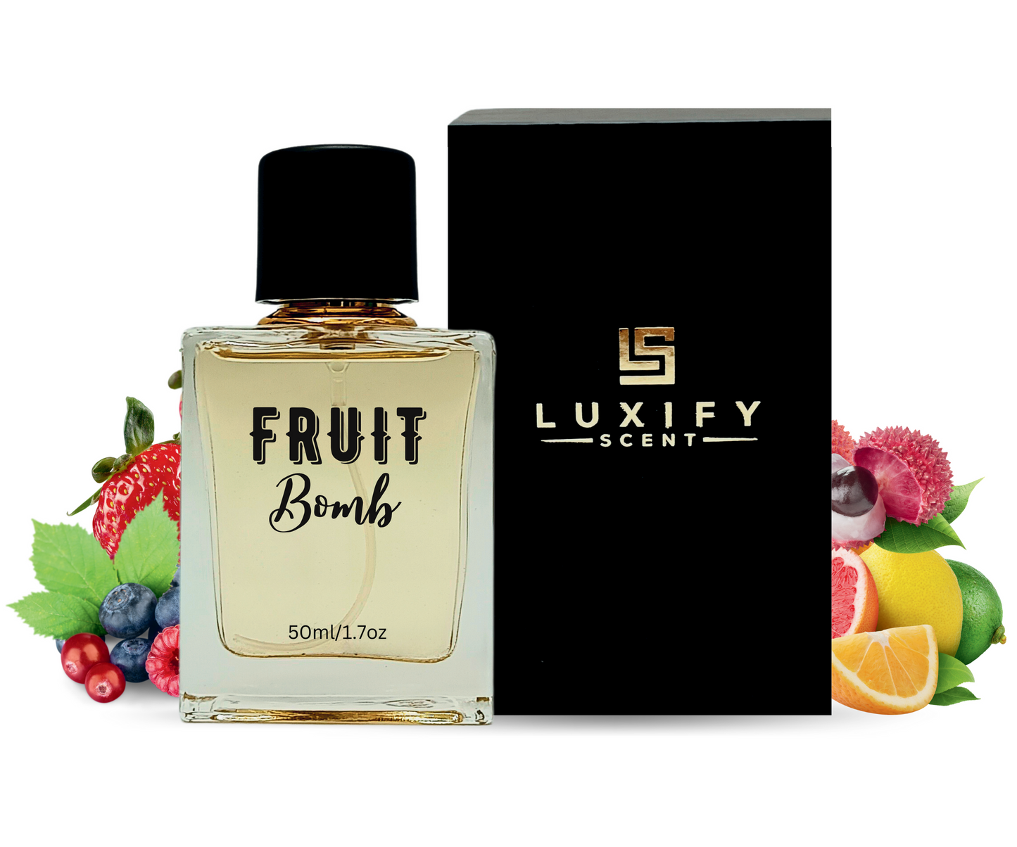 LUXIFY SCENT Fruit Bomb Perfume | Long Lasting | Luxury Gift Pack